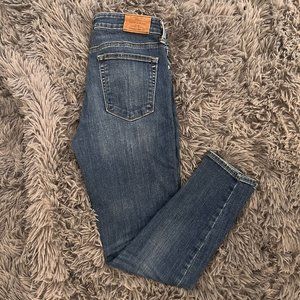 lucky brand AVA Skinny ankle jeans